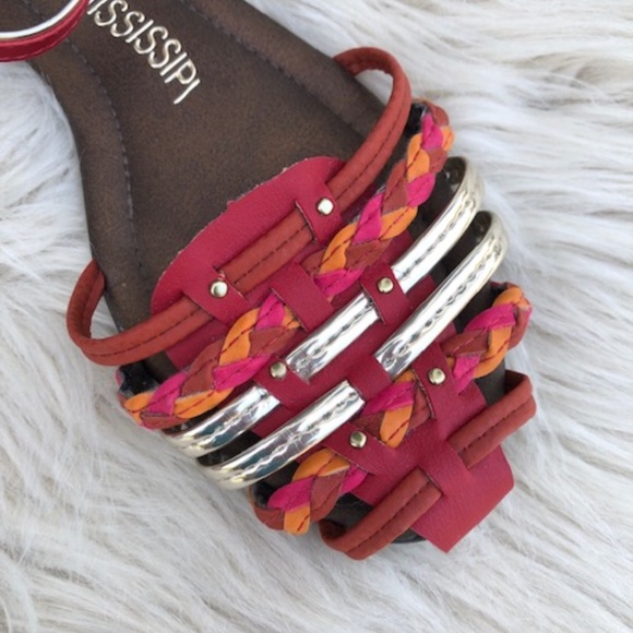 Mississipi Flat Sandals Size 7 - Picture 4 of 11